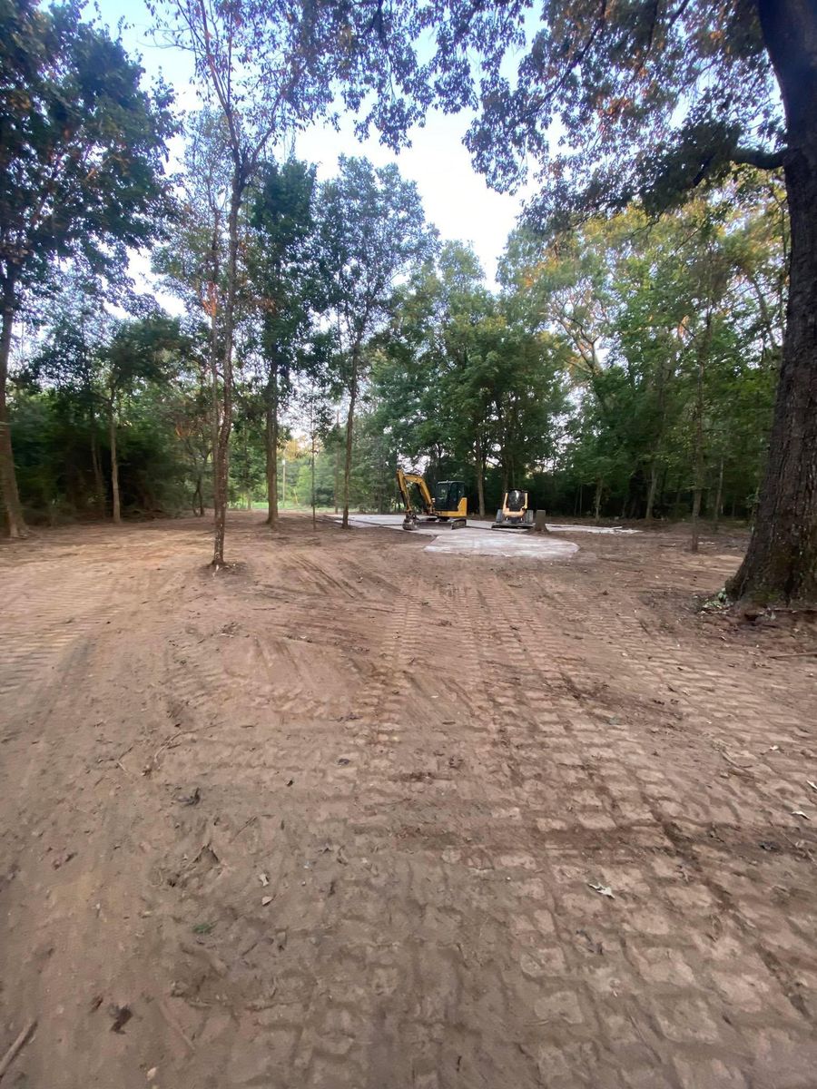 Construction for Daniel's Dumpsters & Land Improvements in Monroe, LA