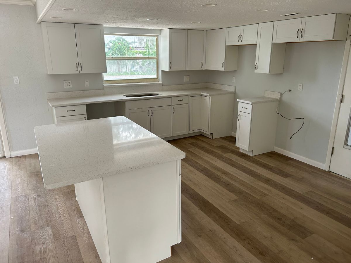 Natural Stone Countertop Installation for Supreme Stone in Ocala, FL