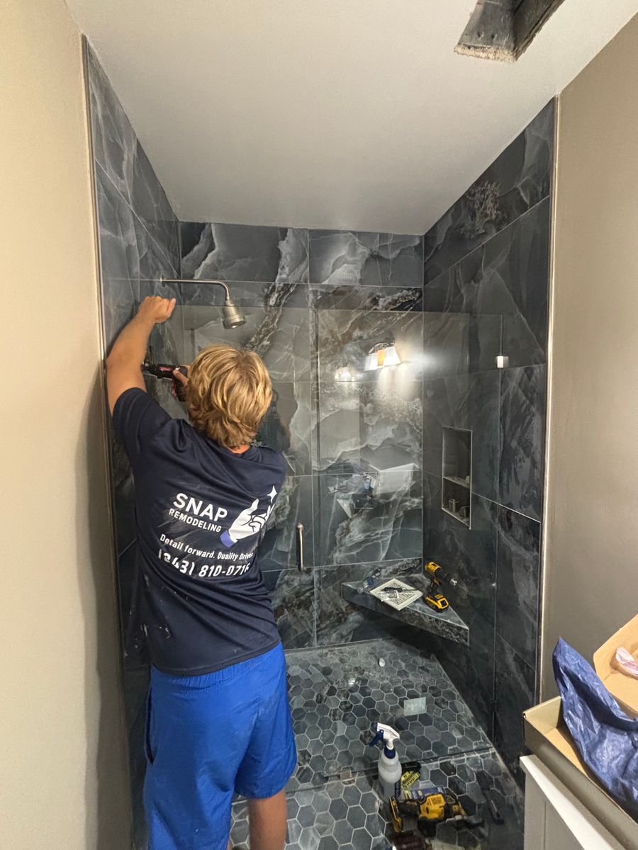 Bathroom Renovation for Snap Remodeling in Charleston, SC