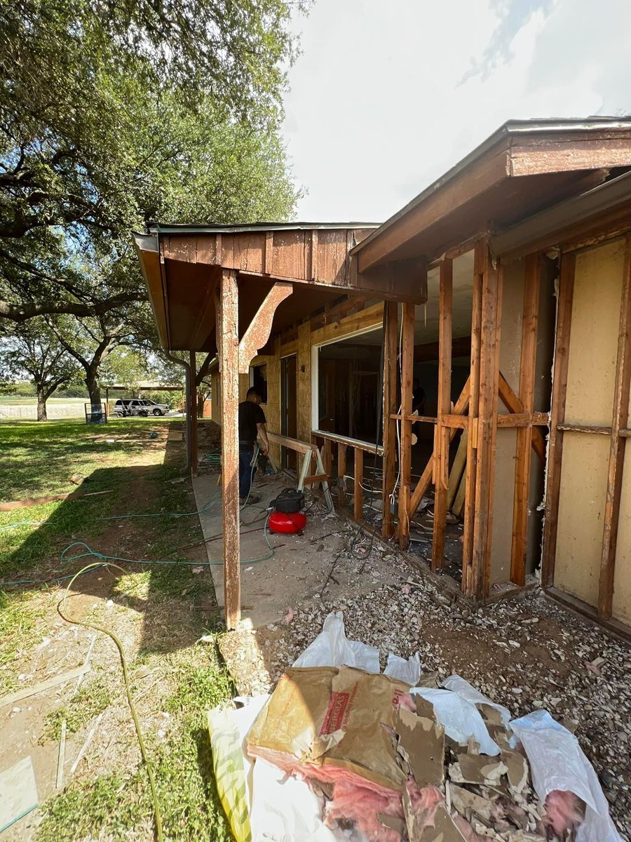 Major Renovations for CVR Home Builders in Andrews, TX