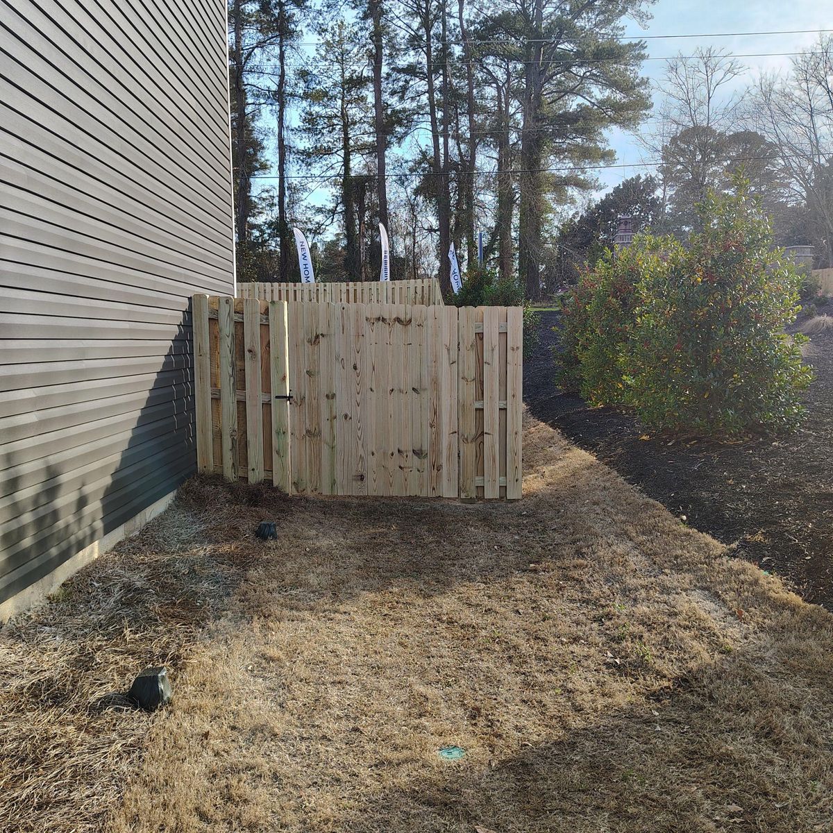 Fence Installation for JB Nealy Fence in Elgin, SC