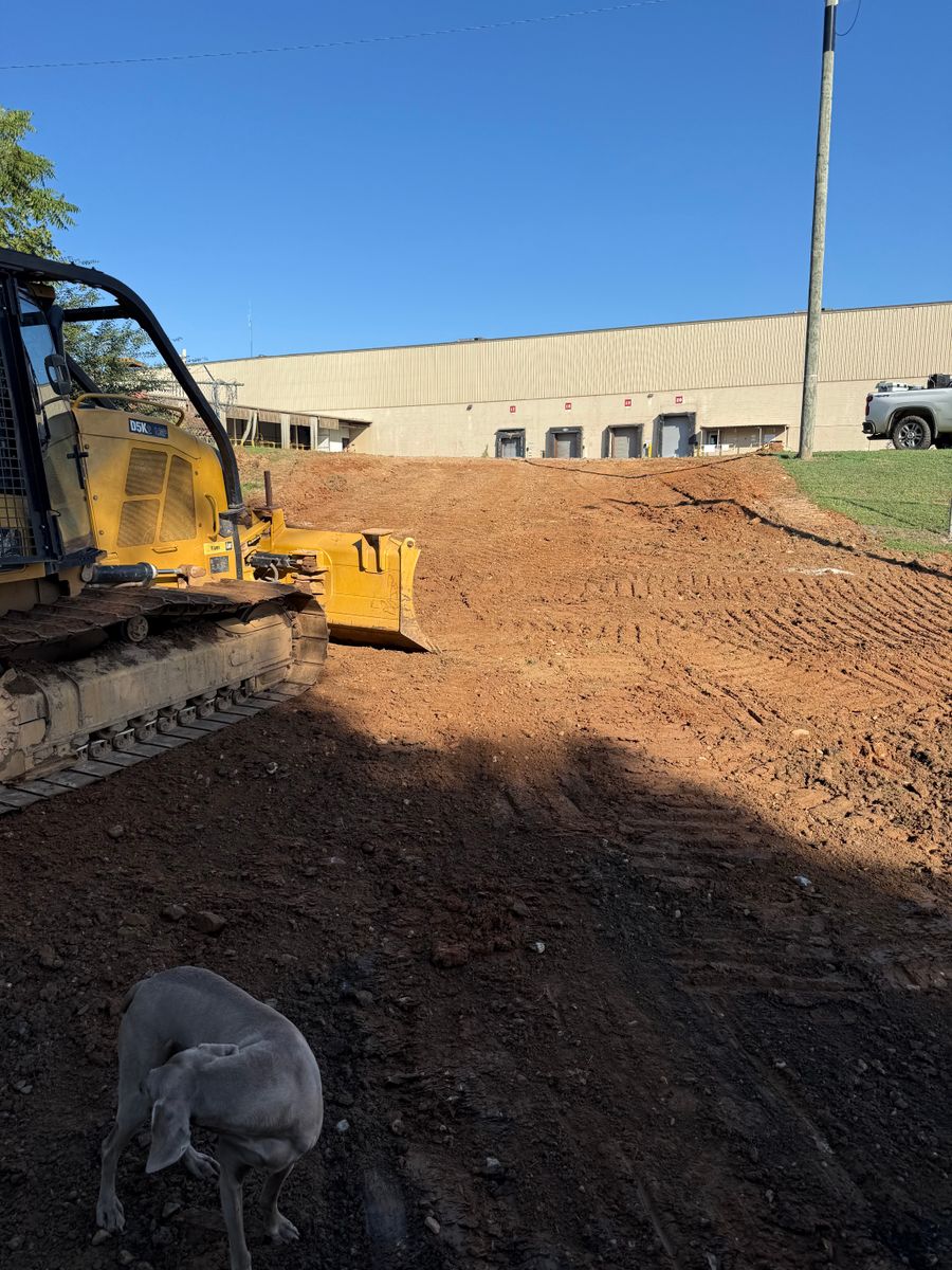 Site Preparation for Double J Excavation in Nashville, AR
