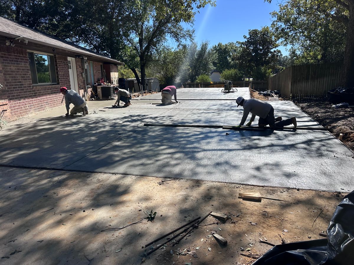 Concrete Slab Construction for Concrete Jungle in Dallas, TX