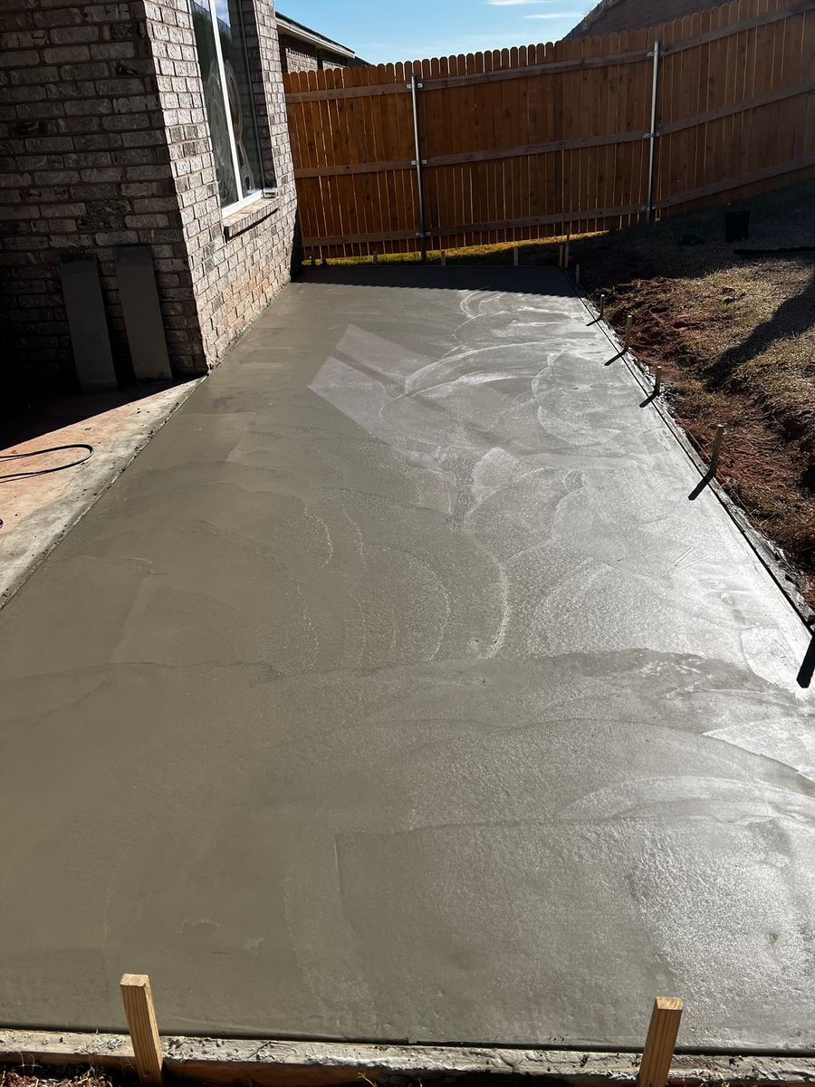 Concrete for Gb Concrete & Roofing in Spencer, OK