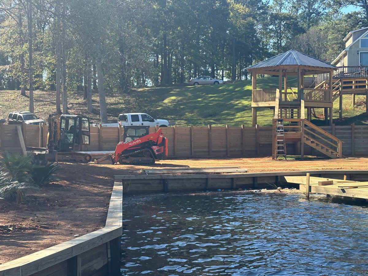 Boat Docks for G’s Construction in Seale, AL