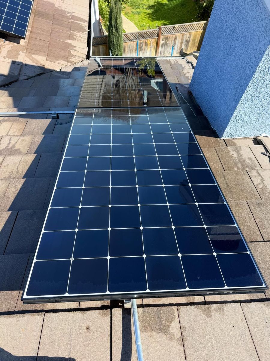 Solar Panel Cleaning for GGG Home Services in San Jose, CA
