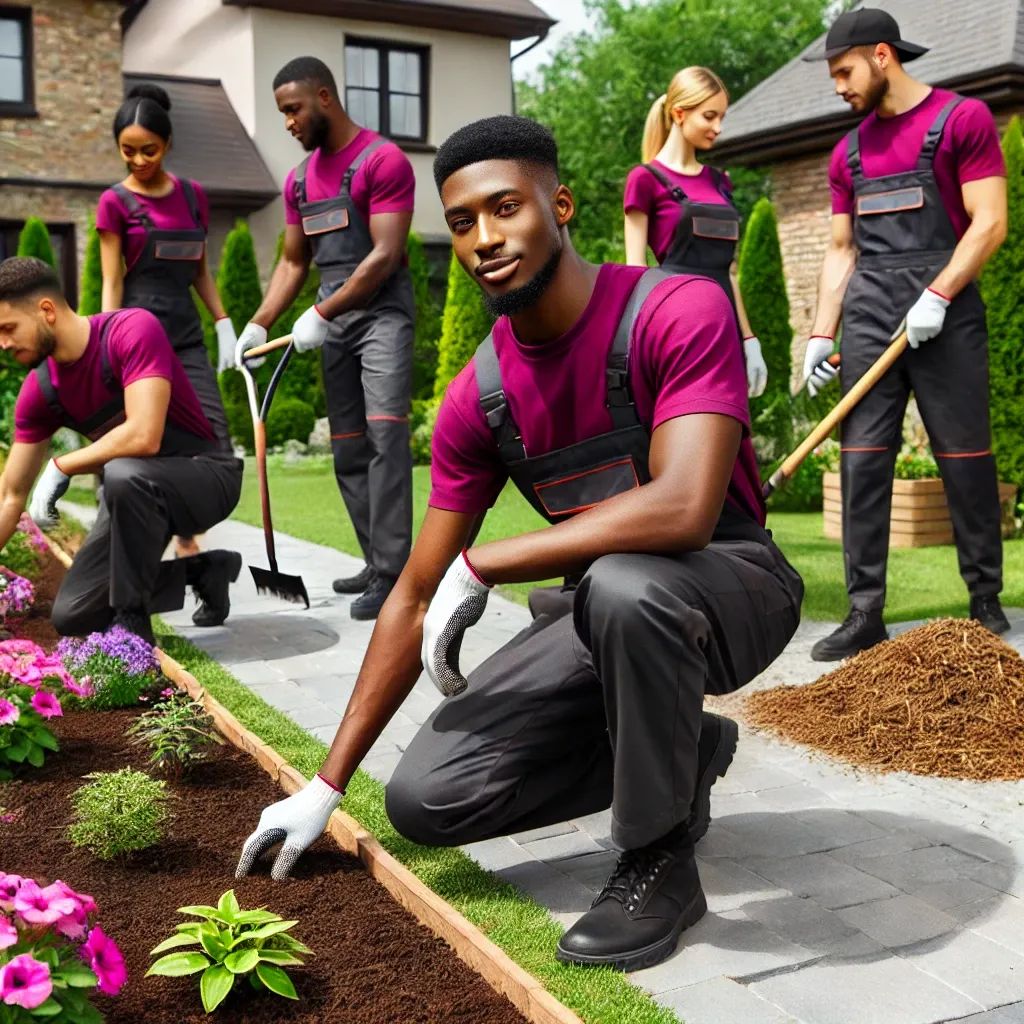 Landscape Bed Services for New Beginning Landscape & Remodel LLC in Atlanta, GA