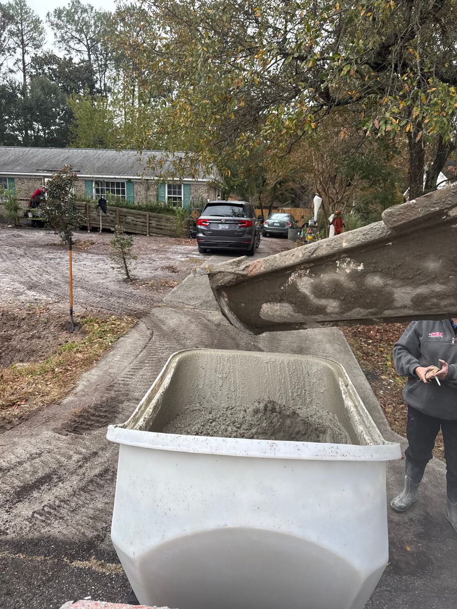 Patio Design & Installation for D & G Construction Solutions LLC in Wilmington, NC