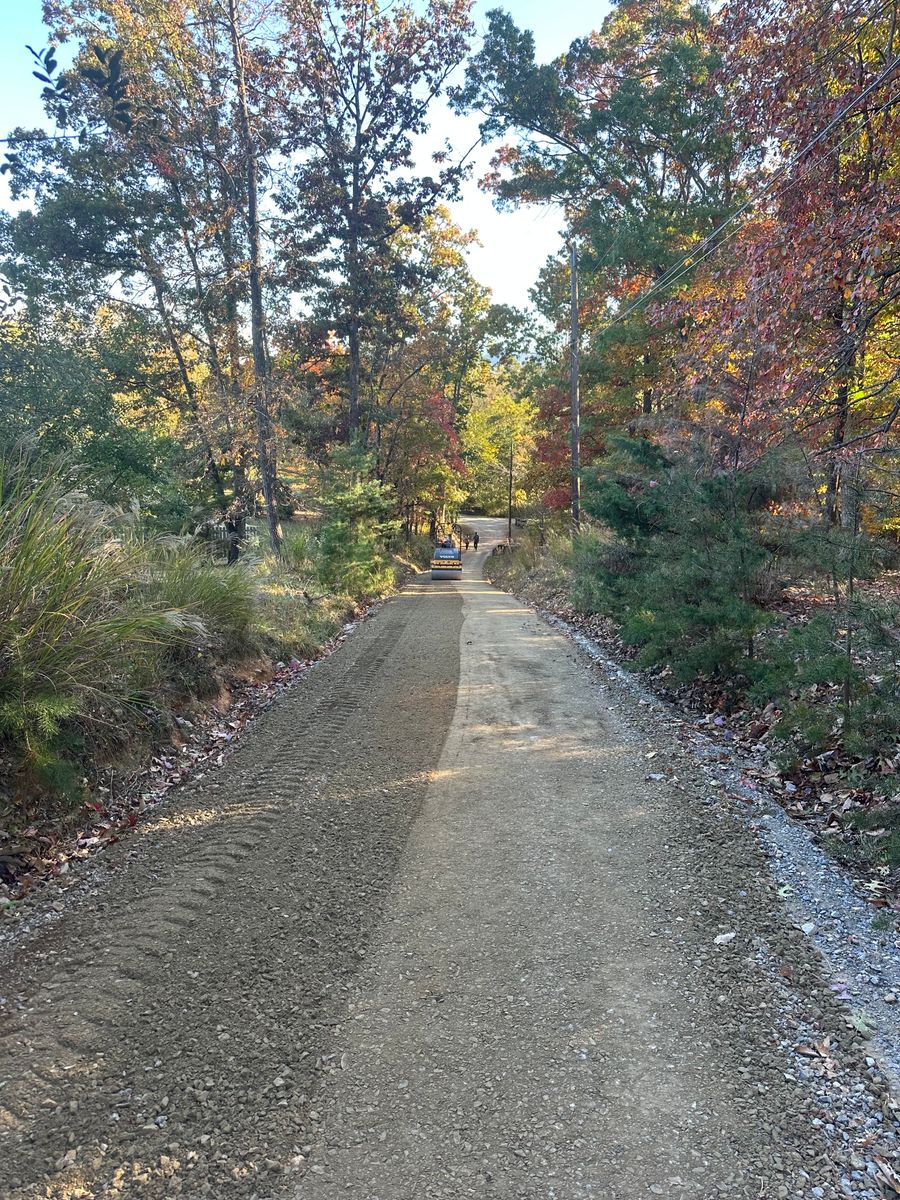 Grading for James R Carter Paving in Roanoke, VA