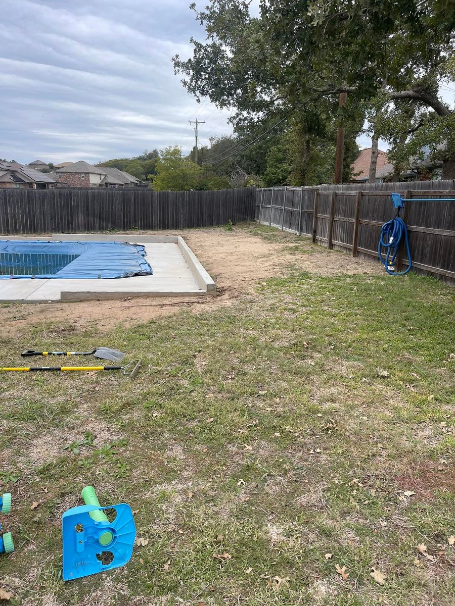 Sod Instsall for CrossCut in Kempner, TX