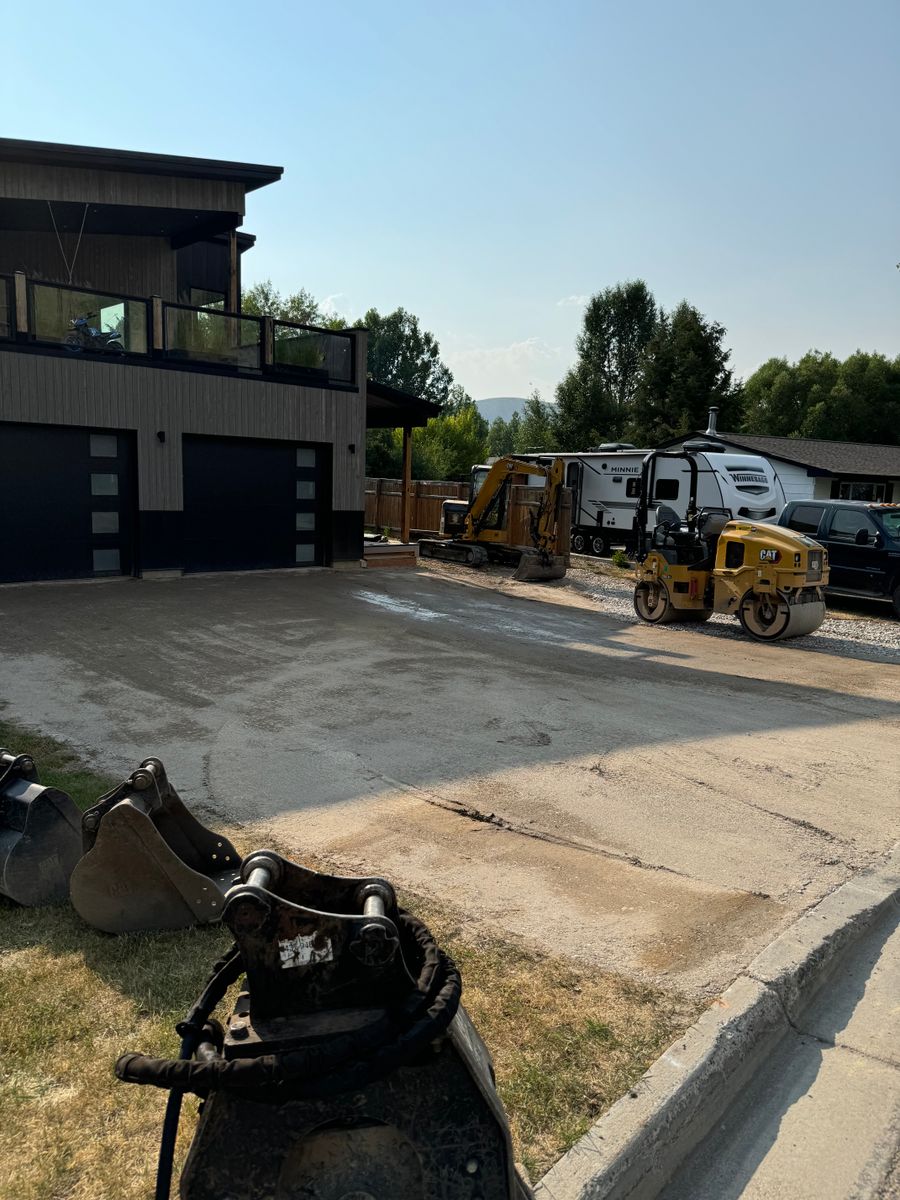 Driveway & Road Construction for Hansen Earth Works in Jackson, WY