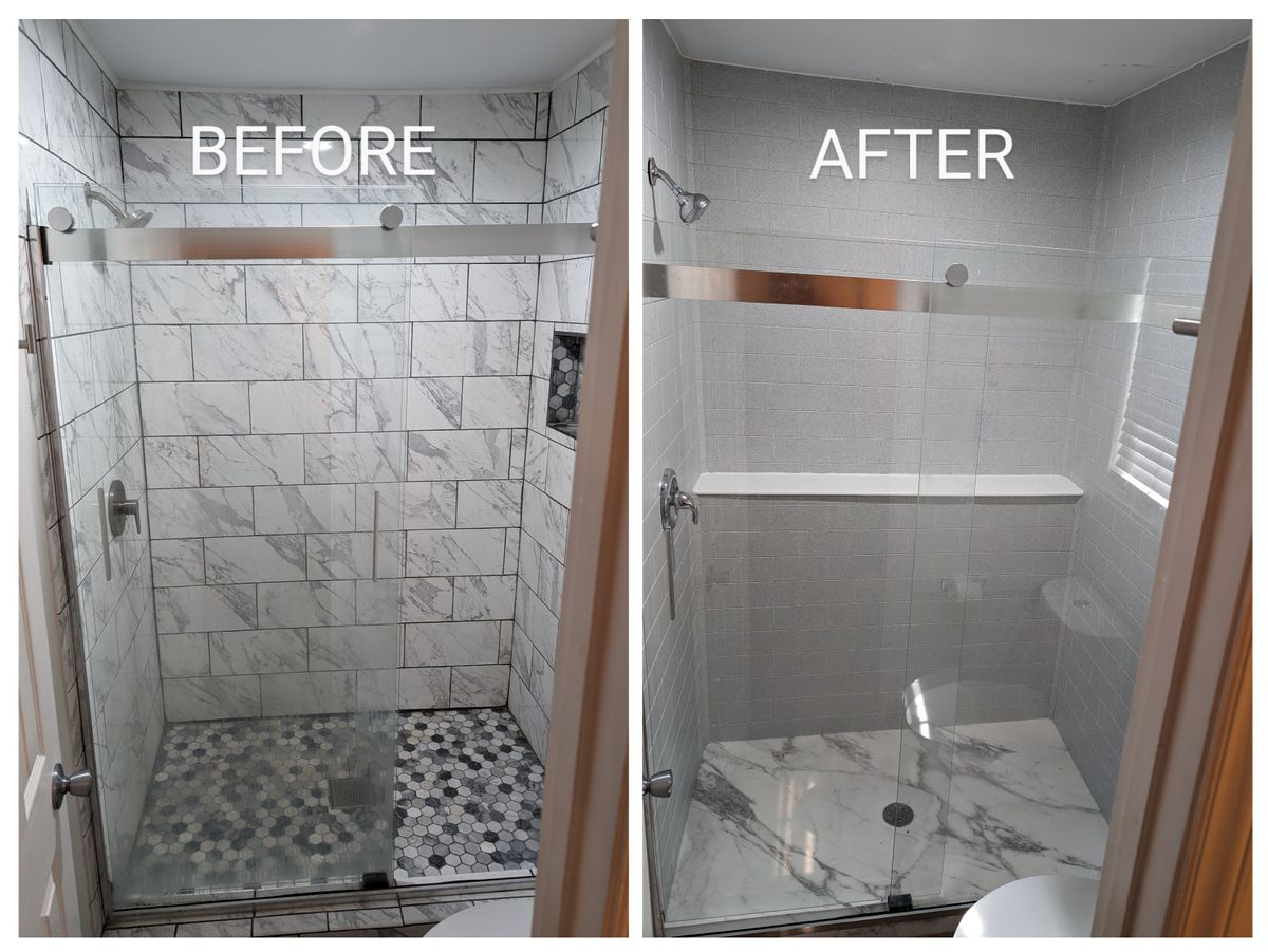 Custom Showers for Brick City Bath in Sanford, NC