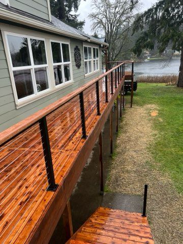 Deck & Patio Installation for Racketty Boom Construction  in Centralia, WA