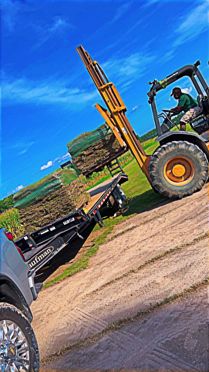 Sod installation for ABW Property Professionals in Hope Mills, NC