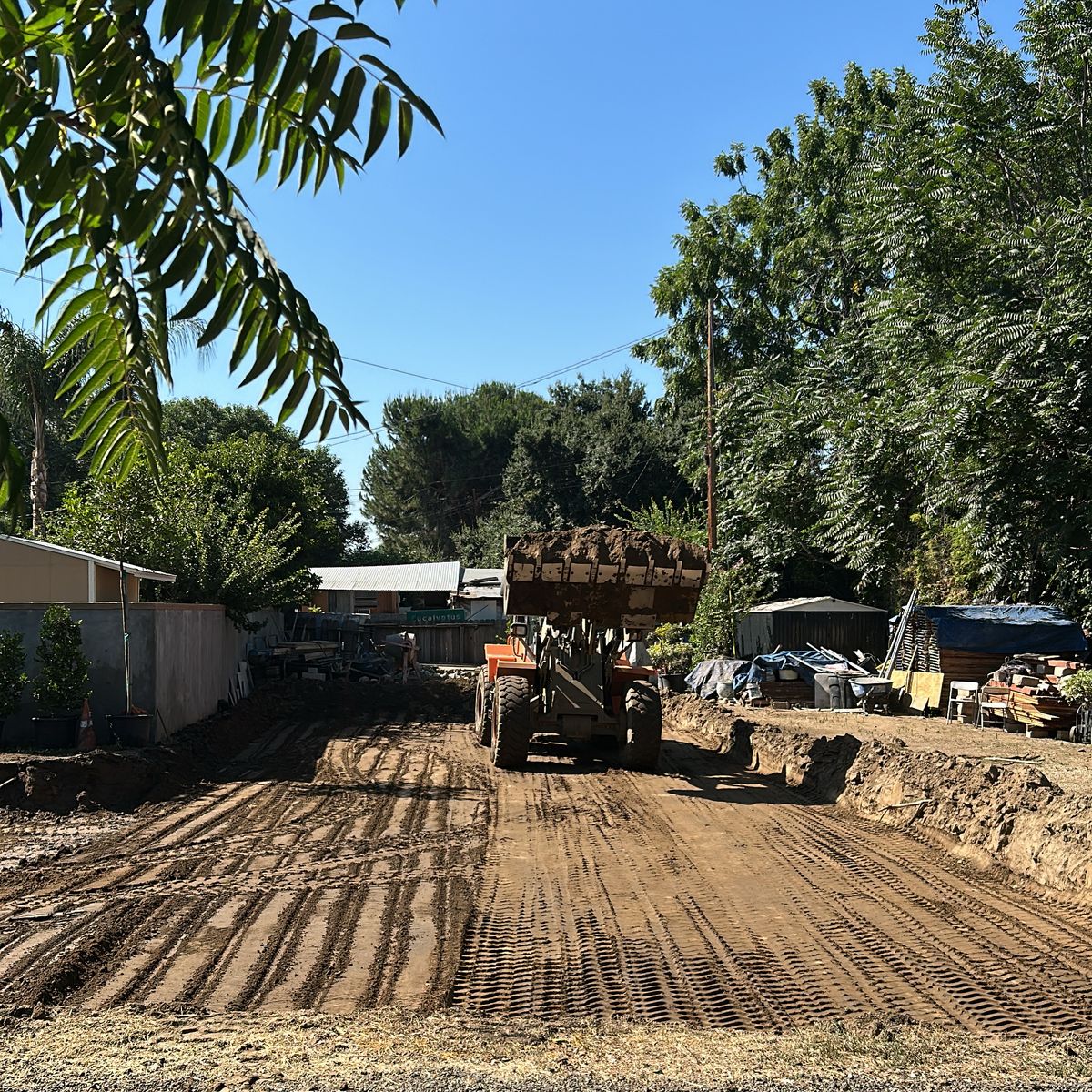 Grading for P&C Earth Works in Riverside County, CA