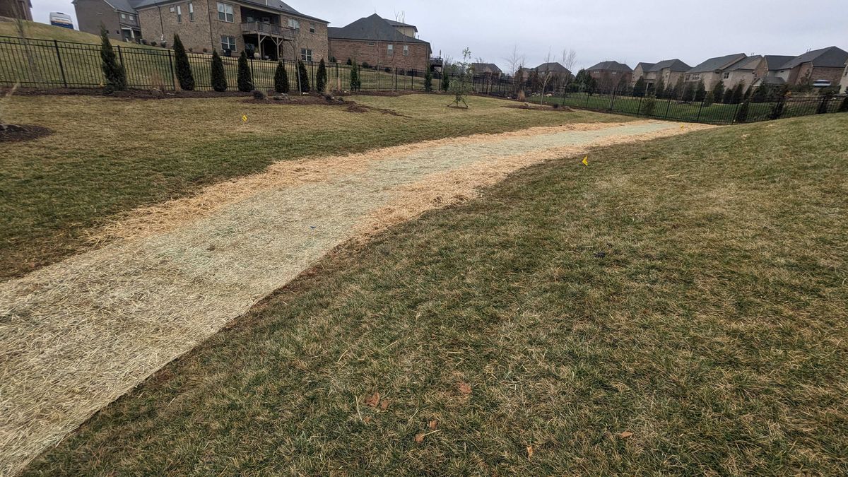 Swale Contruction for Drain My lawn in Monroe, NC