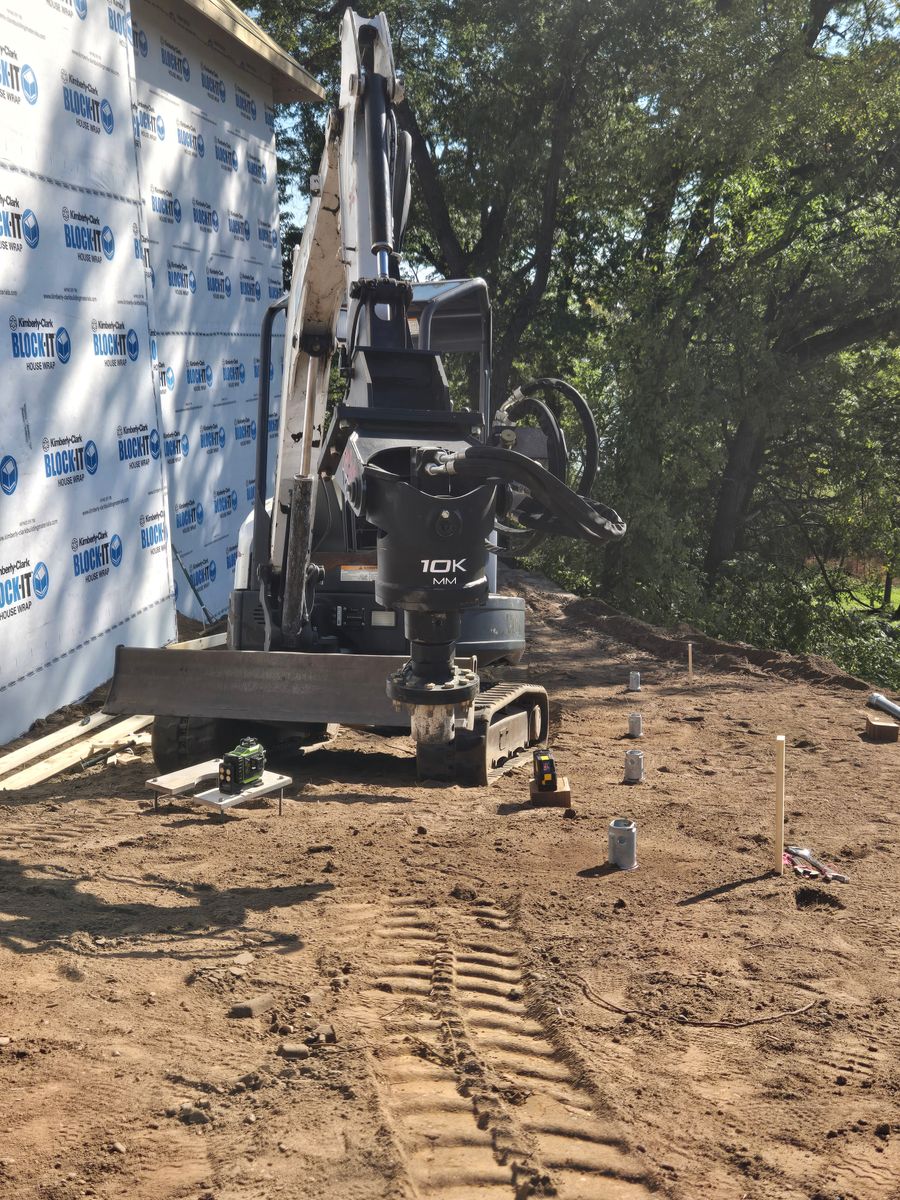 Pier Installation for Elite Piers LLC in East Bethel, MN