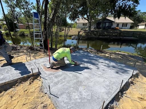 Concrete Slab Construction for All Phases Decorative Concrete in Sebring, FL