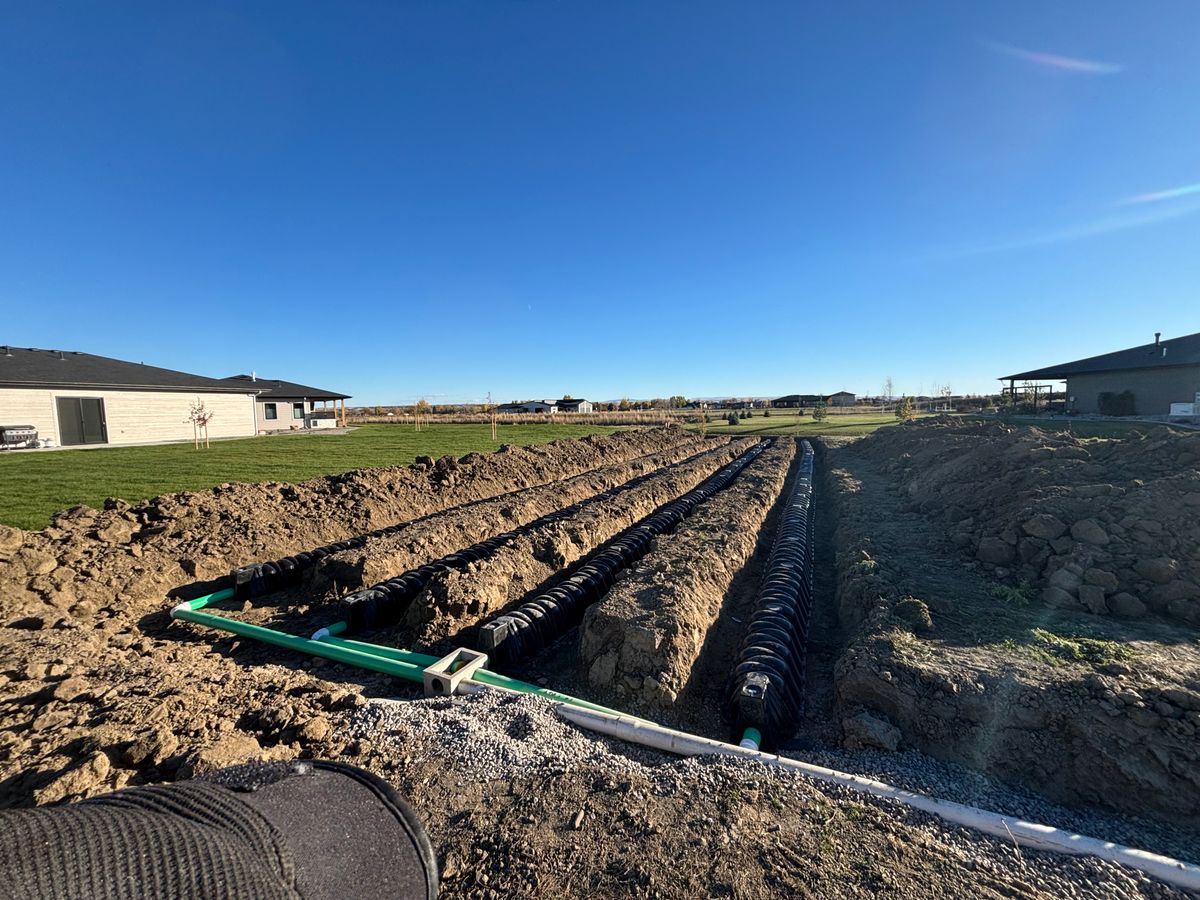 Foundation Digging for Z & S Construction in Billings Heights, MT
