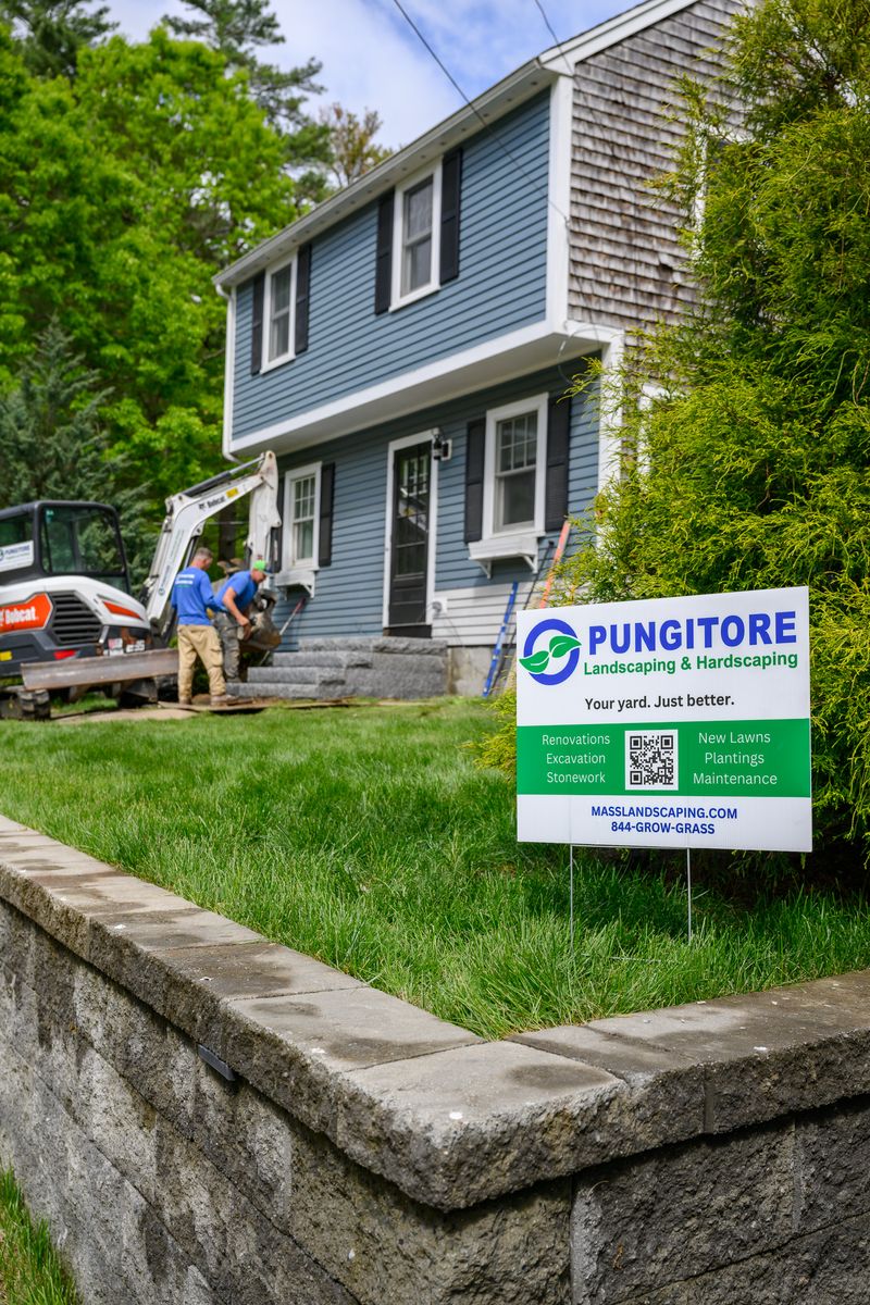 Plantings & Enhancements for Pungitore Landscapes, Irrigation & Fertilizer in Hingham, MA