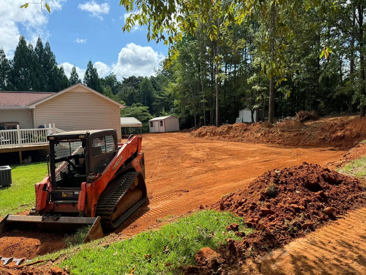 Site Preparation for Hann Land Development in Lindale, GA