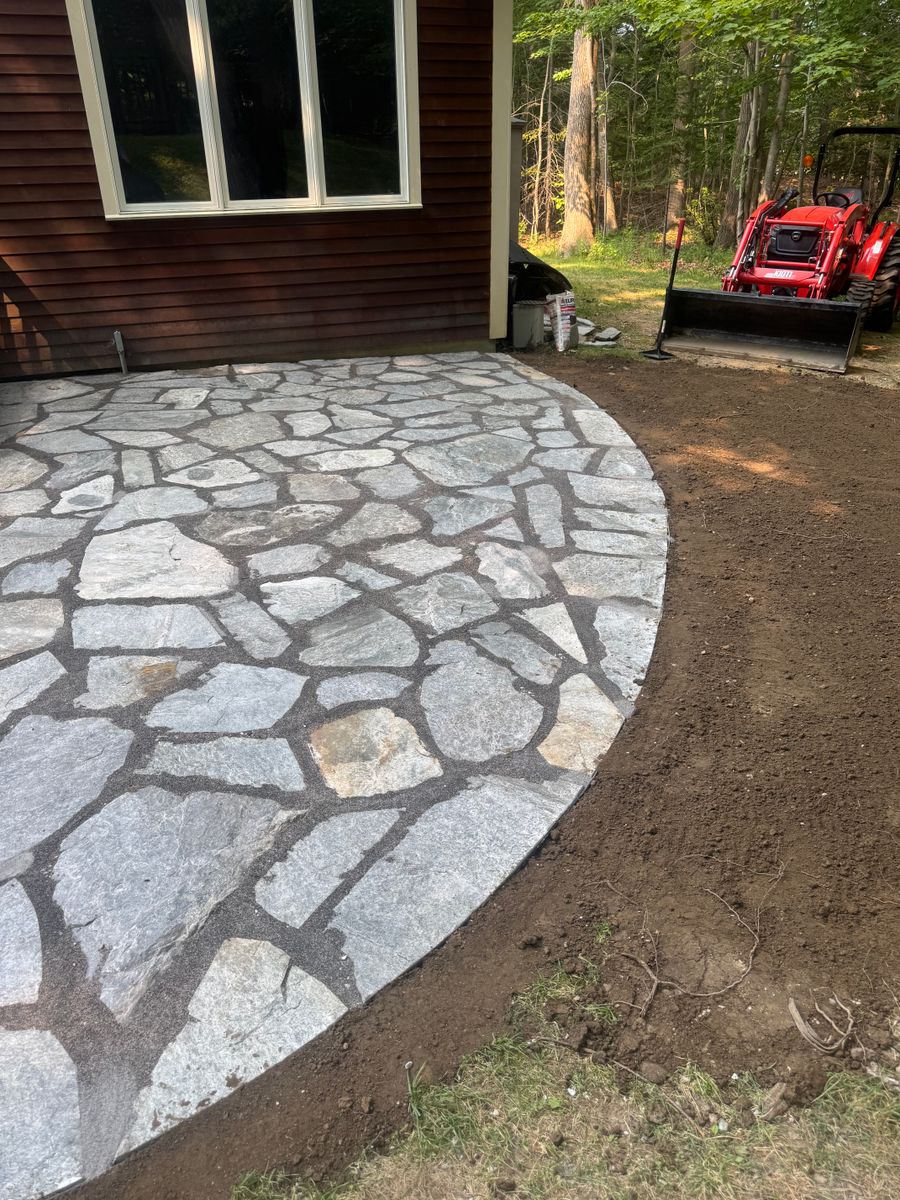 Hardscaping for Soil Builders LLC in West Durham, ME