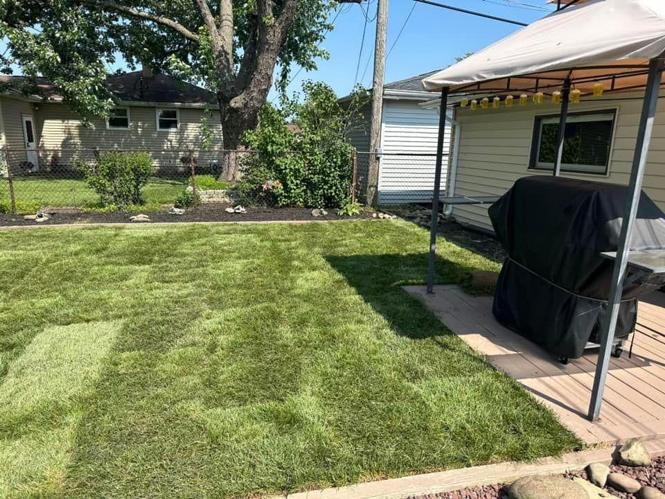 Lawn Renovation and Sod Installation for Hauser's Complete Care INC in Depew, NY