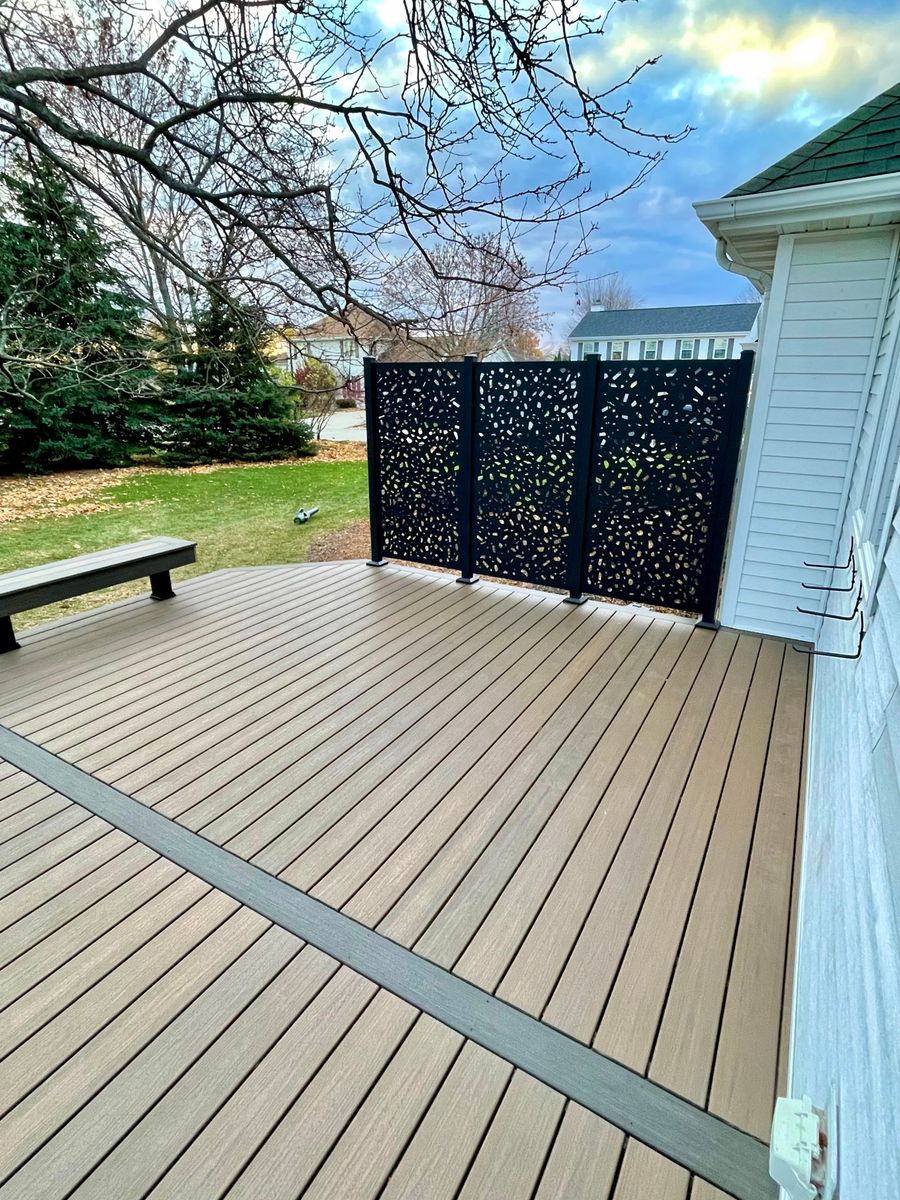 Deck Building for Tru Frame Outdoor Structures in Menasha, WI