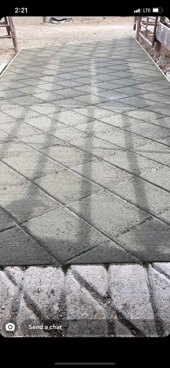 Patio Design & Installation for J&G Concrete LLC in Garden City, KS