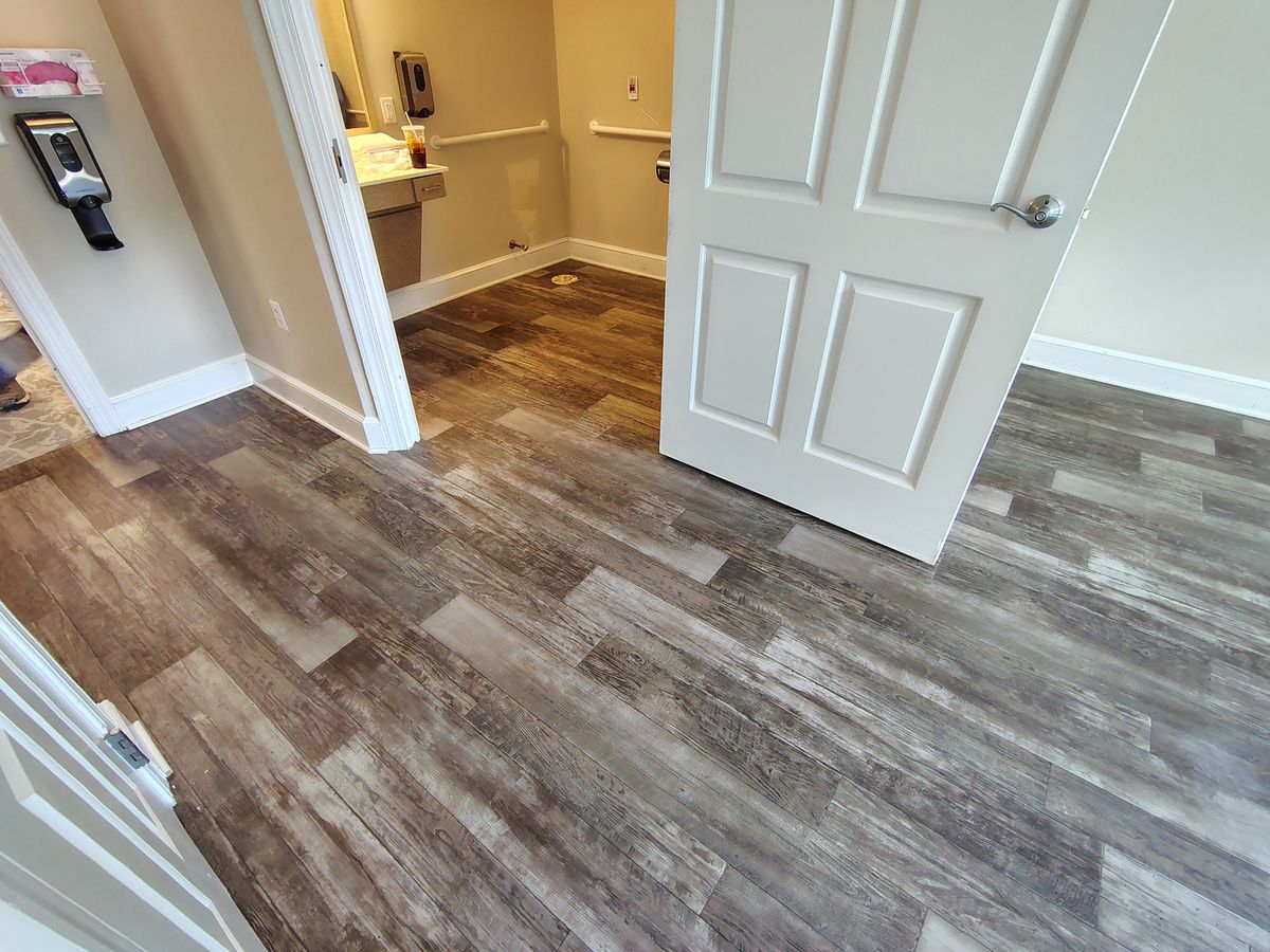 Sheet Vinyl for Brooks Flooring in Burlington, NC