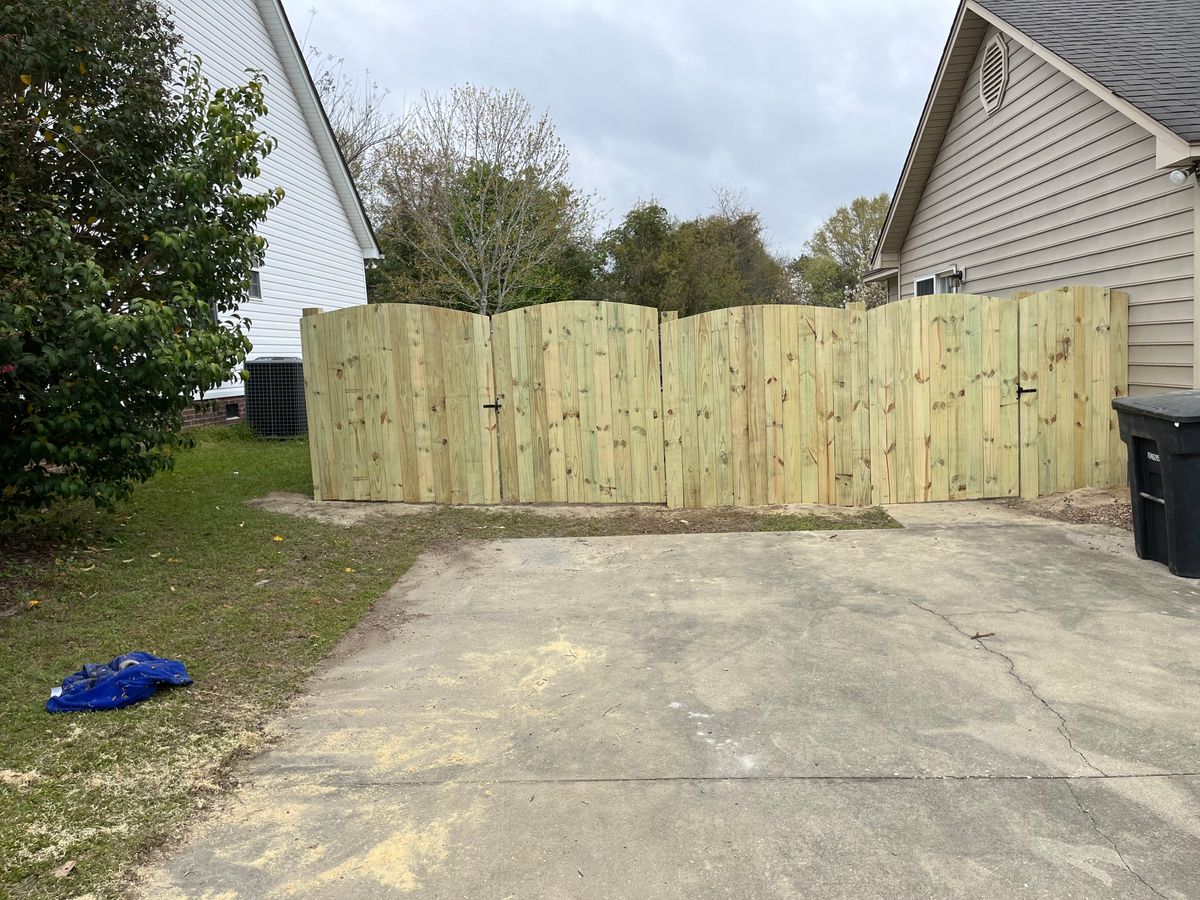Arbors for JB Nealy Fence in Elgin, SC