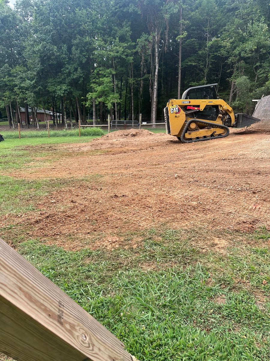 Property Grading for Three Rivers Dirt Works LLC in Knoxville, TN