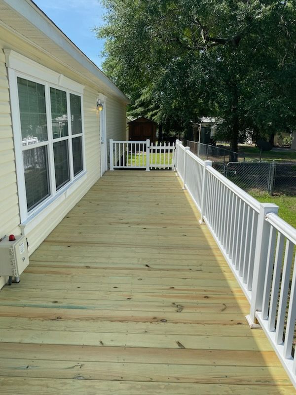 Deck & Patio Installation for Paradise Decks and Docks LLC in Holden Beach, NC