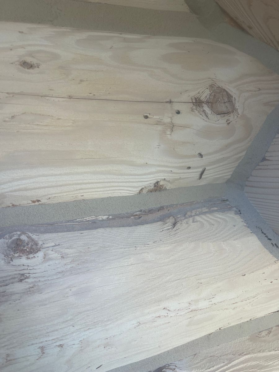 Sanding for Wild West Log home specialists in Corvallis, MT