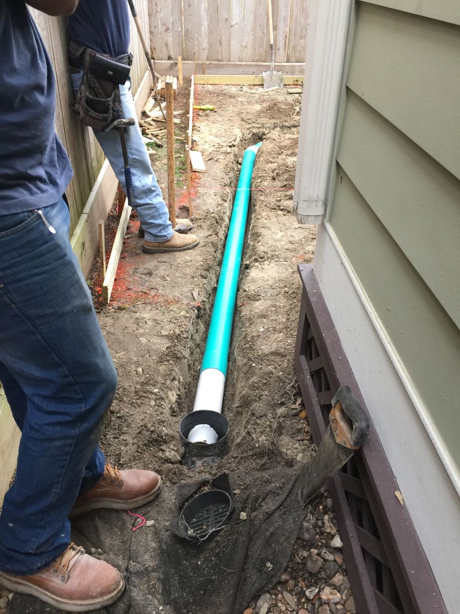 Drainage for Texas Curb N Borders in Houston, TX