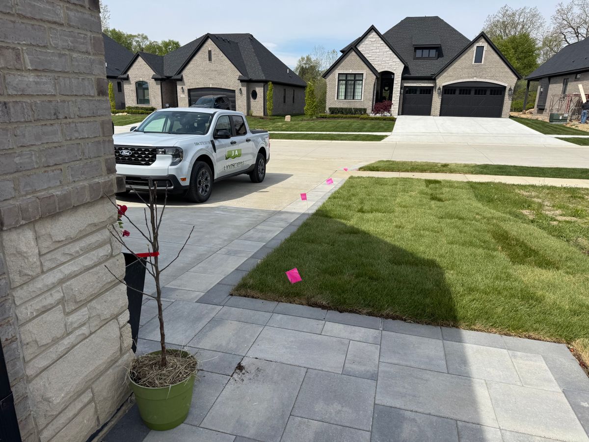 Pavers for JA Landscaping in Washington, MI