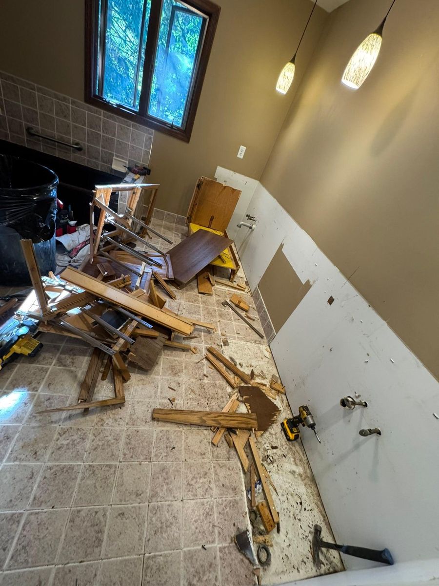 Kitchen Renovation for Chapman Surfaces Tile & Remodeling in Milan, MI
