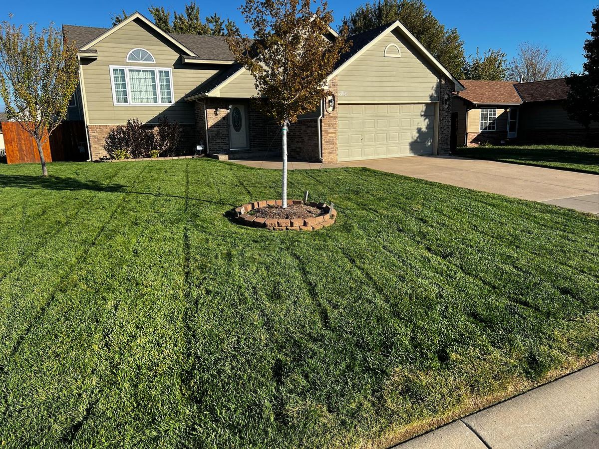 Landscape Installation for Macy Mowing in Wichita, KS