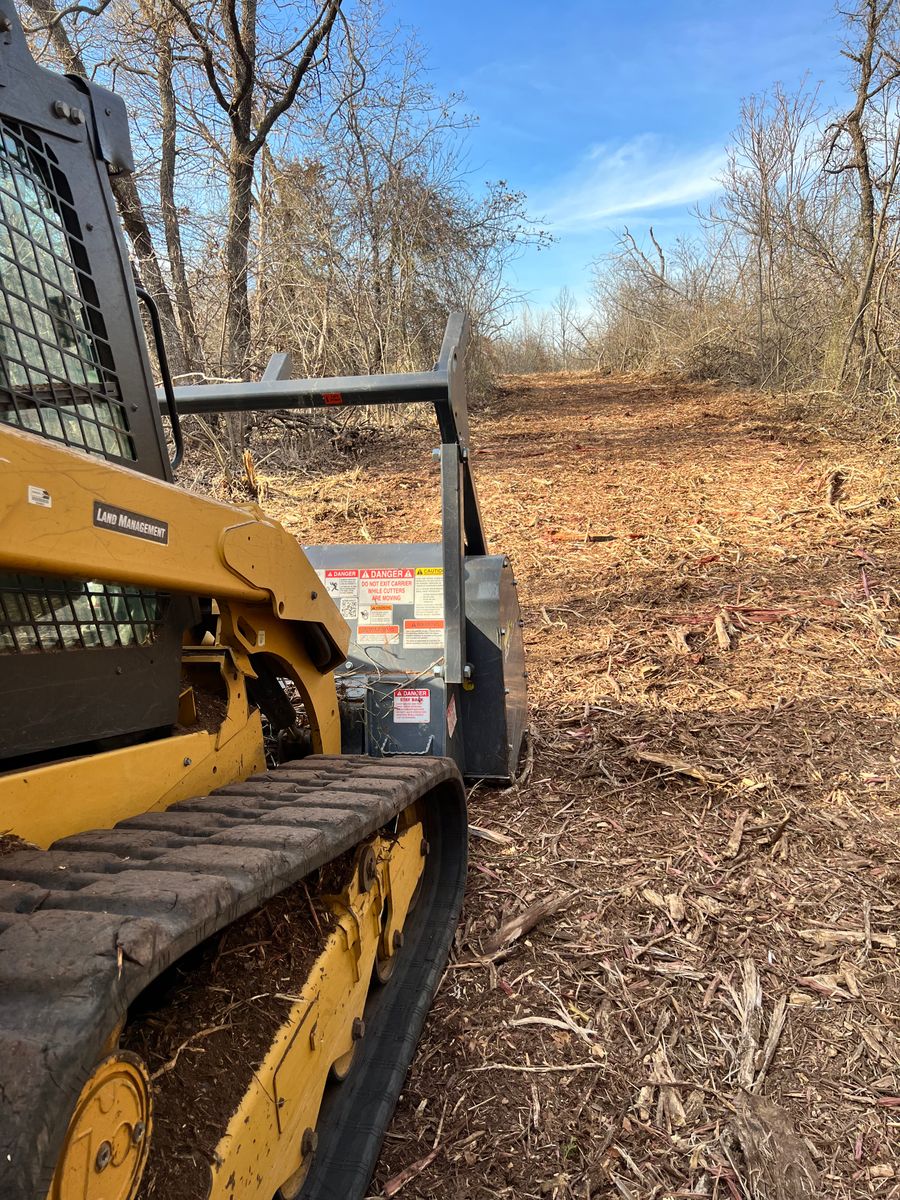 Forestry Mulching for 365 Excavation & Land Solutions in Oklahoma City, OK