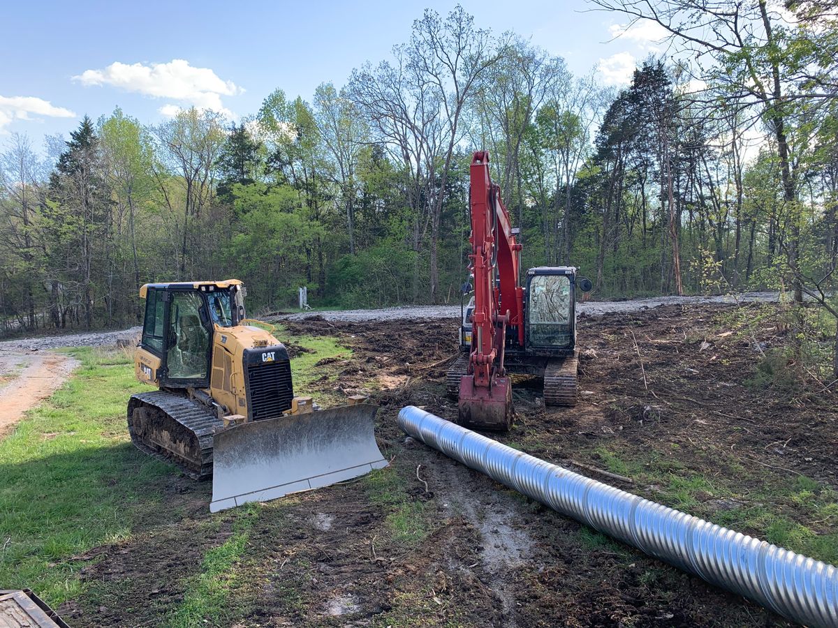 Site Preparation for High Country Wildlife & Land Management in Columbia, TN