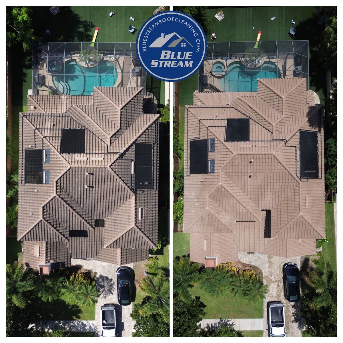 Tile Roof Cleaning for Blue Stream Roof Cleaning & Pressure Washing in Tampa, FL