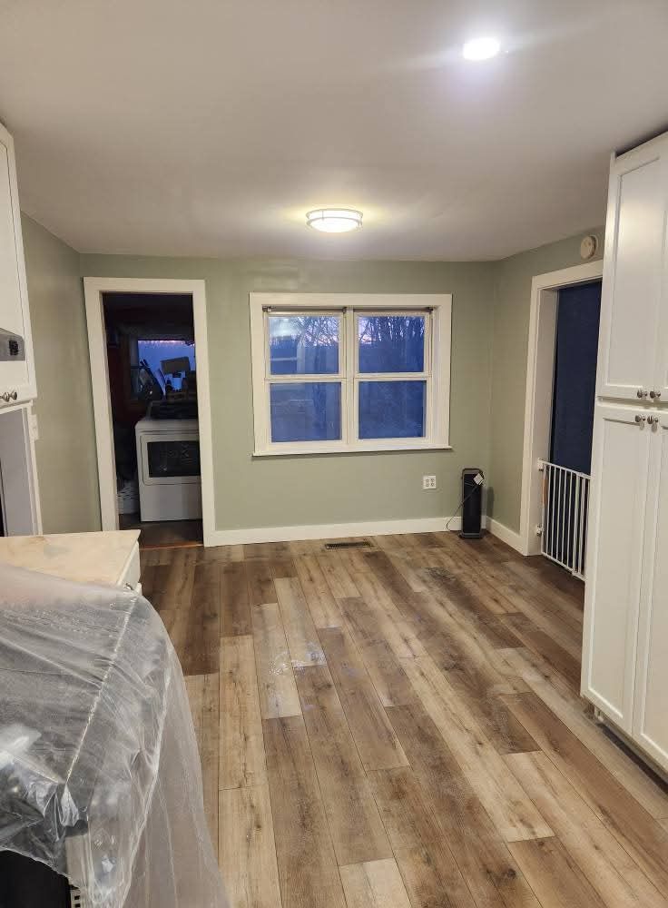 Floor Installation for Murphy's Tech & Trade in Sullivan County, NH