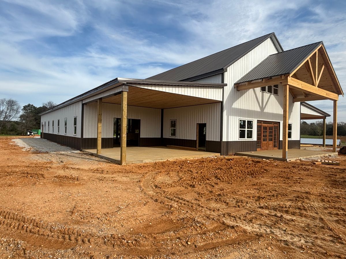 Barndominium Construction for Williams Legacy Construction LLC in Pulaski, TN