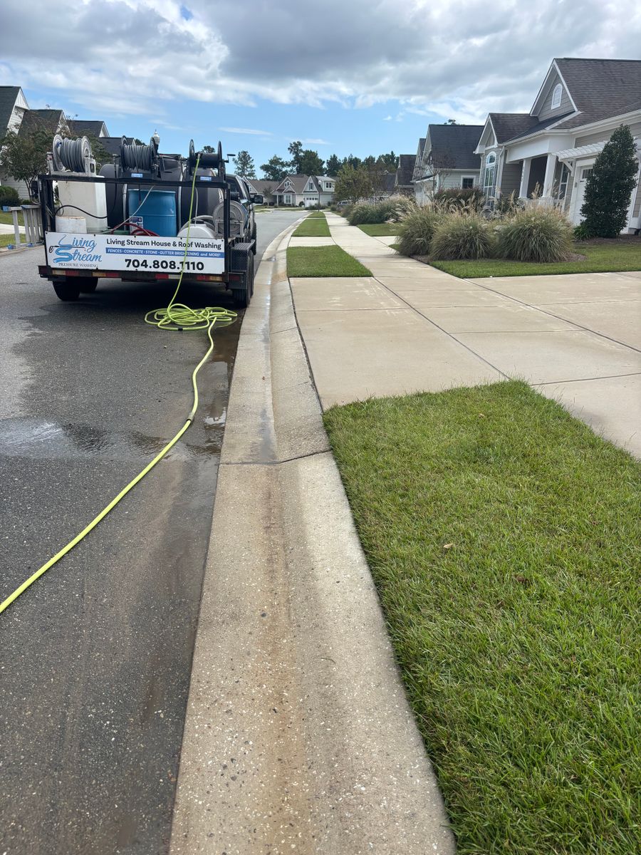 Home Softwash for Living Stream Pressure Washing in Wilmington, NC