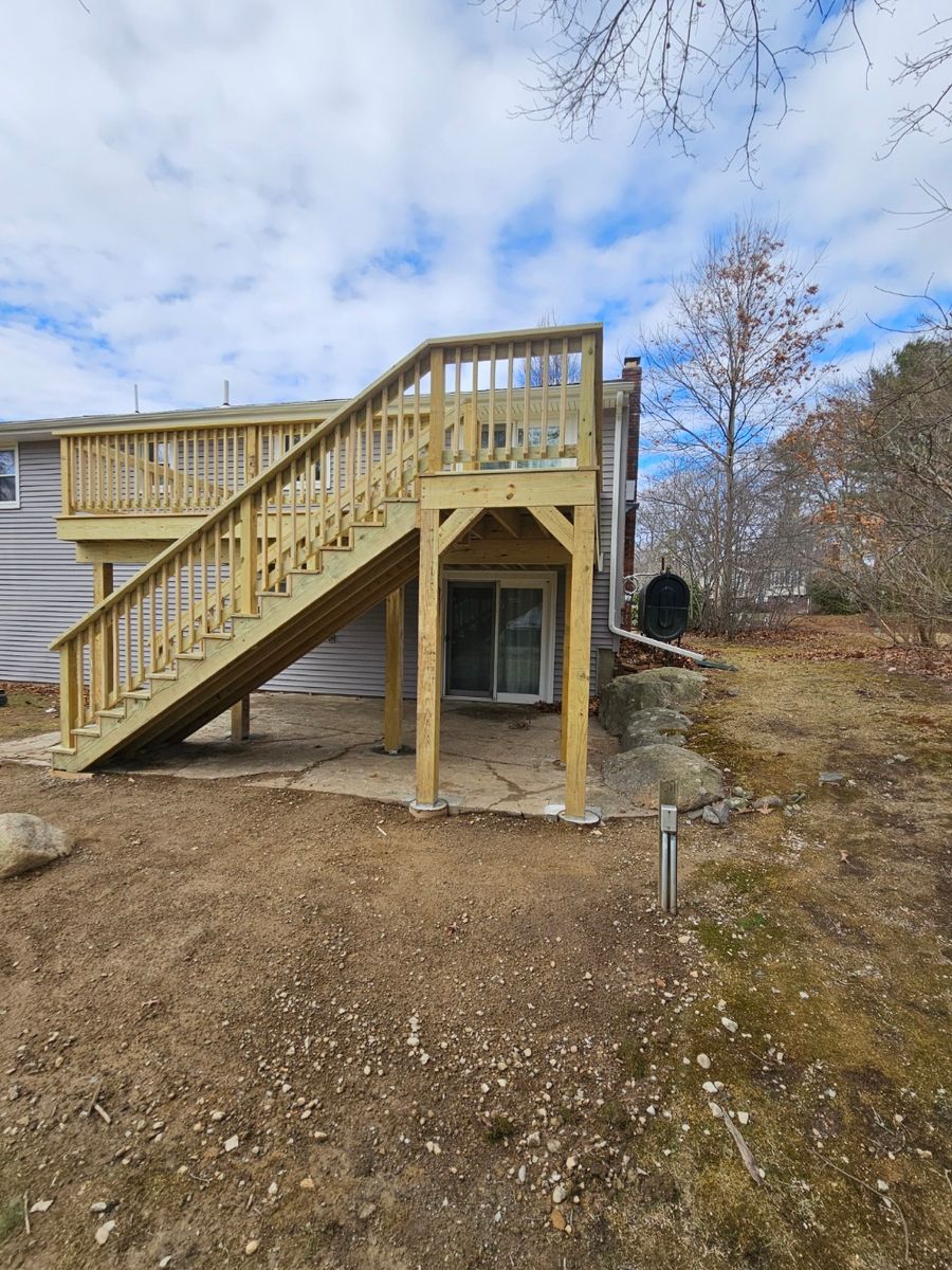 Deck Building for South Coast Decks LLC in Mansfield, MA