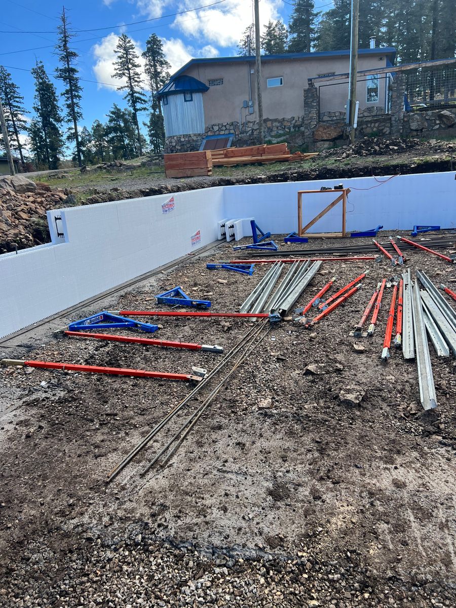ICF Building Envelopes for Visten Construction Group LLC in Burkburnett, TX