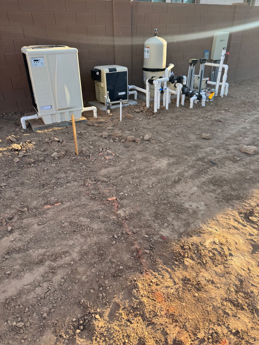 Equipment Installation for Trublu Pool and Spa in Queen Creek, AZ