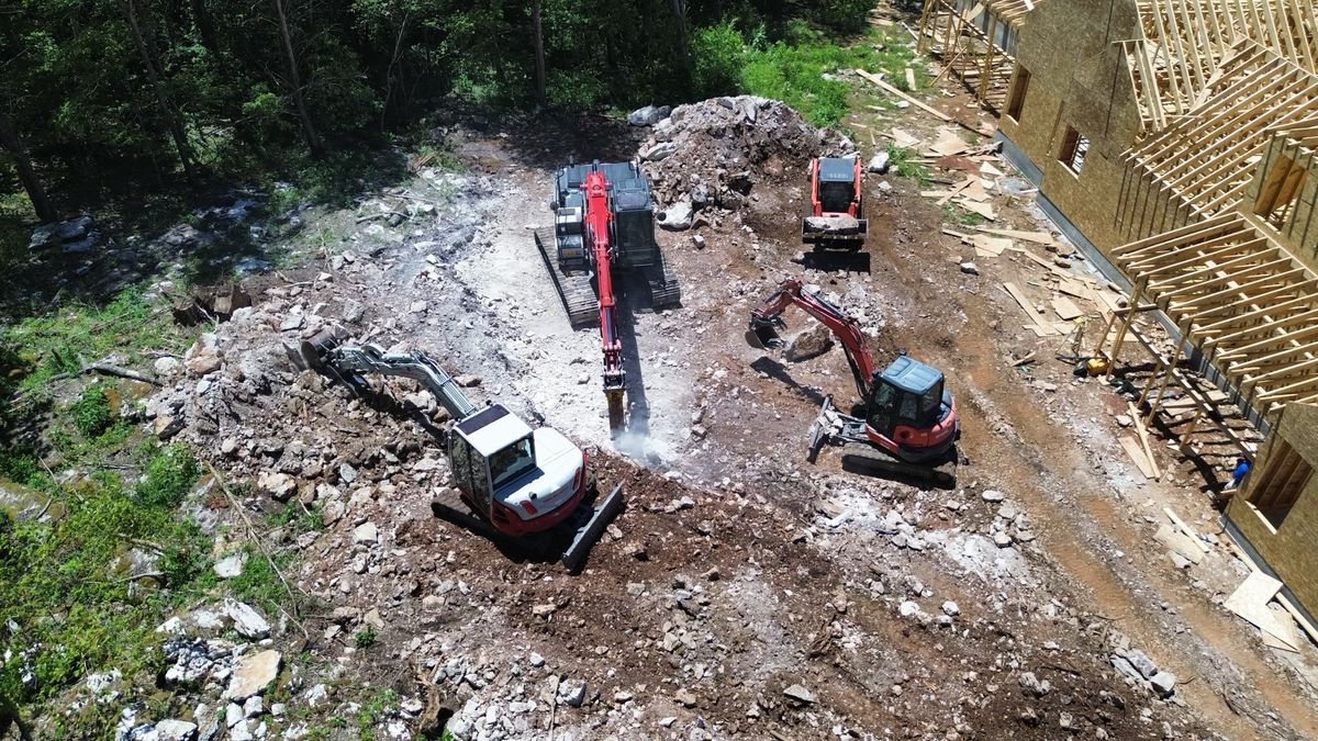 Site Preparation for High Country Wildlife & Land Management in Columbia, TN