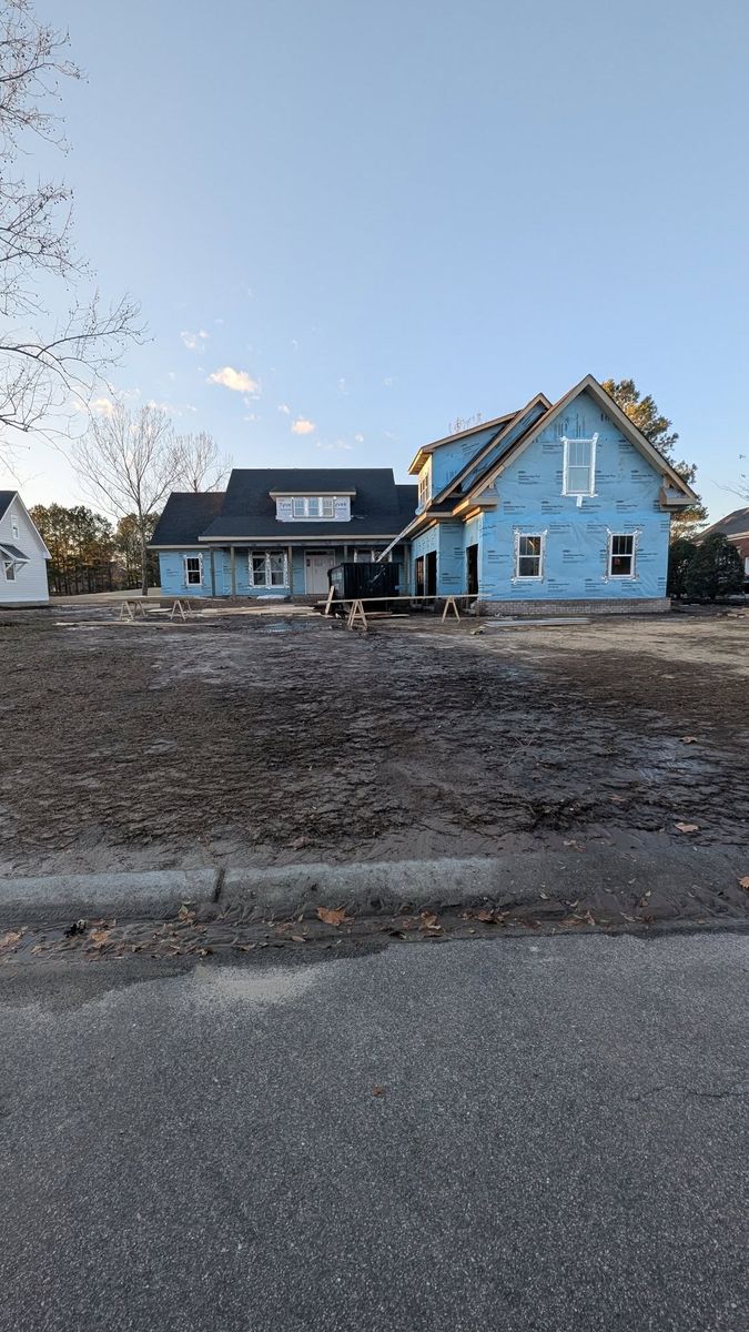 Custom Home Design for Batchelor Construction in Wallace, NC