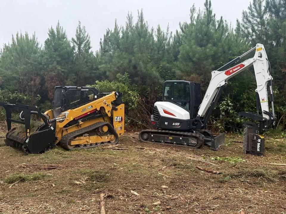 Forestry Mulching for Southern Stronghold Earthworks in Benson, NC